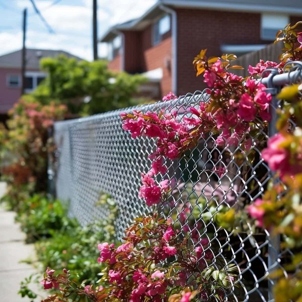 Columbus Chain-Link Garden Fence Columbus Chain-Link Garden Fence